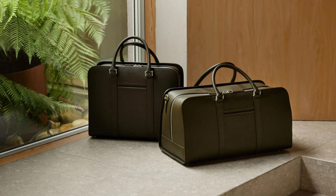 Emerald Croc Leather Tote